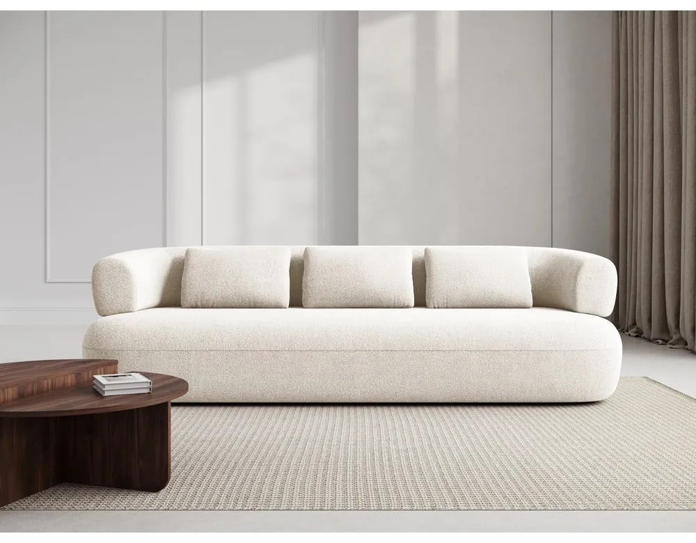 Бежов диван от букле 226 cm Jenny – Micadoni Home