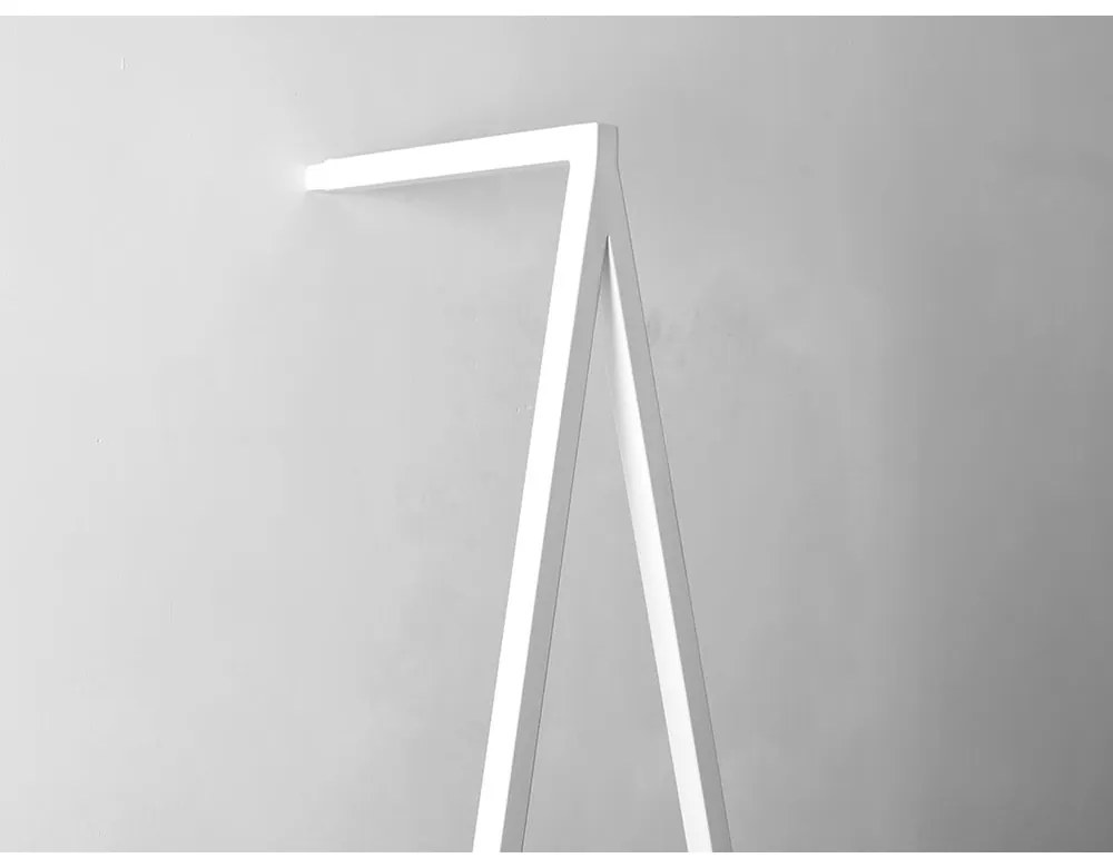 Бяла метална закачалка Conter - CustomForm