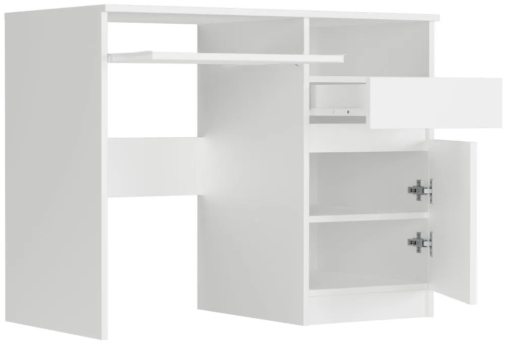 Модерно писалище с шкаф 90x50 cm - различни цветови варианти artisan mix antracit