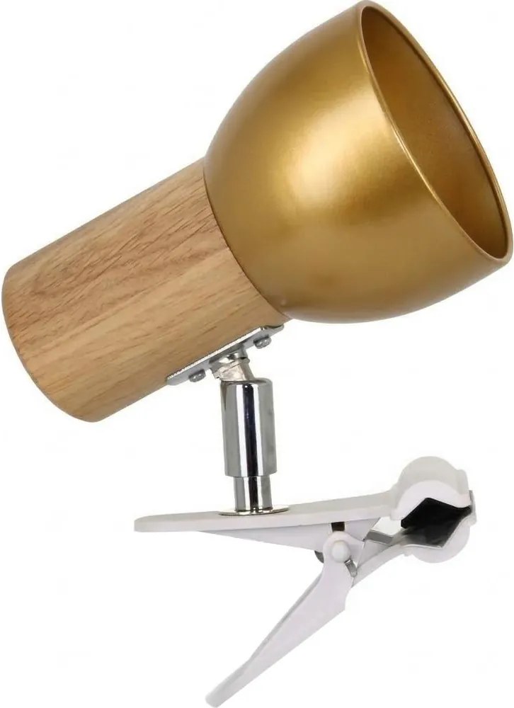 Spot-Light 2224174WKB - Лампа със скоба SVENDA 1xE27/60W/230V