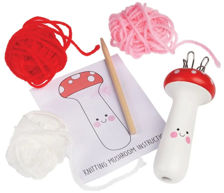 Творчески комплект Knitting Kit Mushroom – Rex London