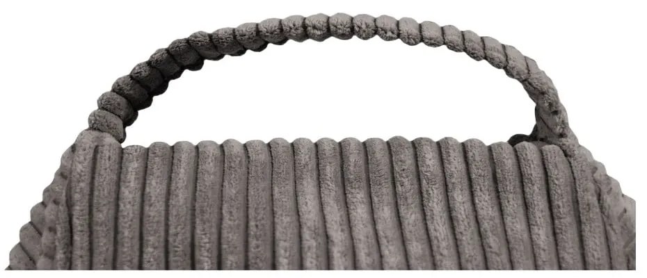 Пуф от рипсено кадифе в тухлен цвят Play Amuse – SLOWDOWN