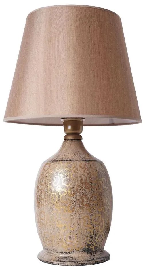 Настолна лампа RAMZES 1xE27/40W/230V кафява