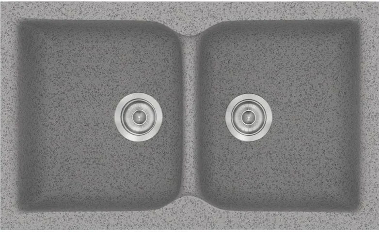 Мивка Sanitec 340-Granite Grey