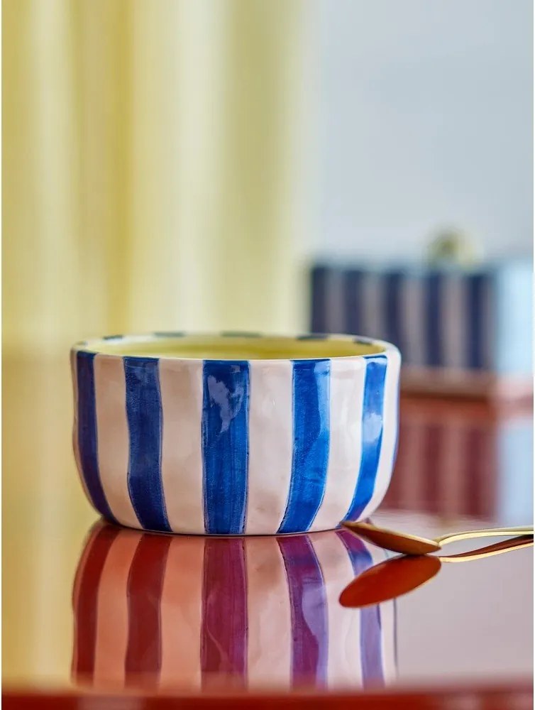 Жълти/сини керамични купички в комплект 4 бр. 300 ml Phoenix – Bloomingville