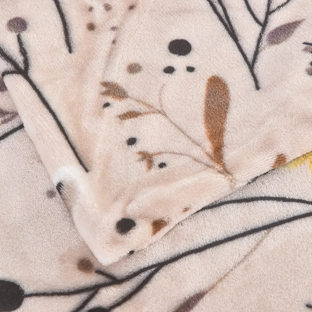 Единично спално бельо от микроплюш 140x200 cm Valentina – My House