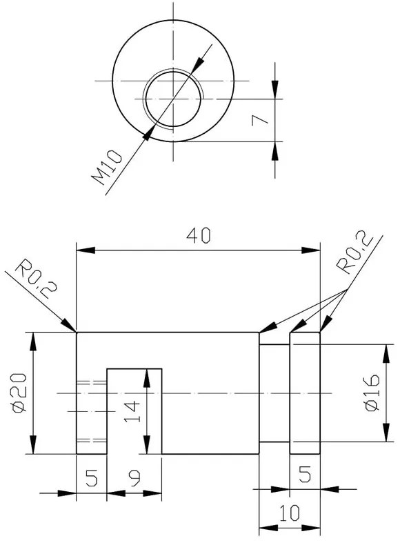 Висяща месингова кука златна – Sapho