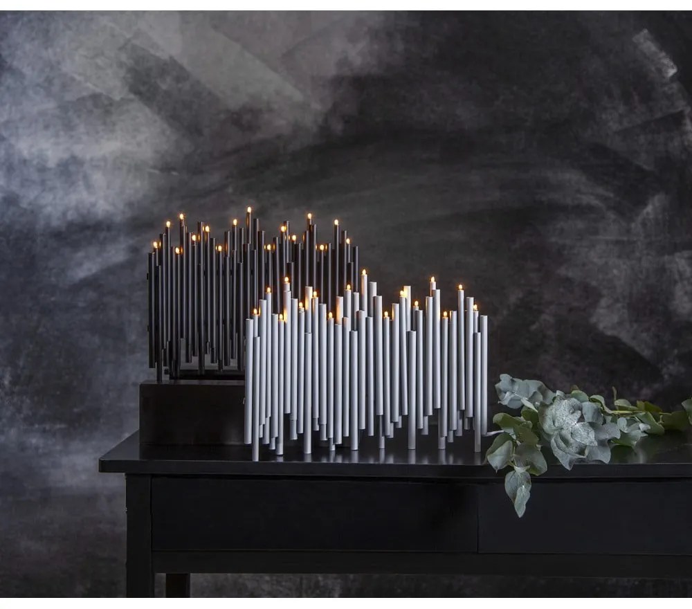 Бяла коледна светлинна украса Note - Star Trading