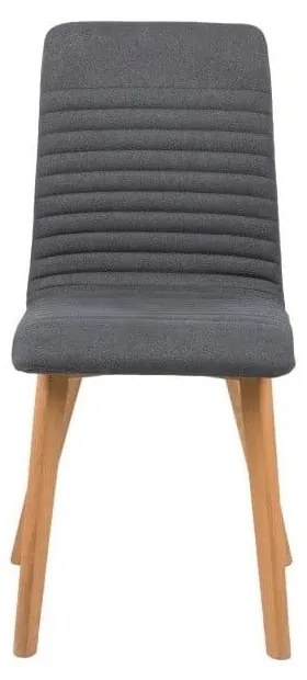 Комплект от 2 антрацитно сиви трапезни стола Arosa - Actona