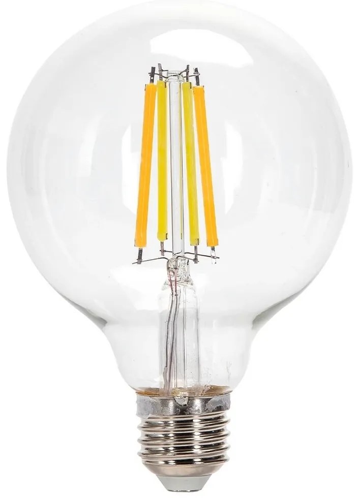 LED RGBW Крушка FILAMENT G95 E27/4,9W/230V 2700K - Aigostar