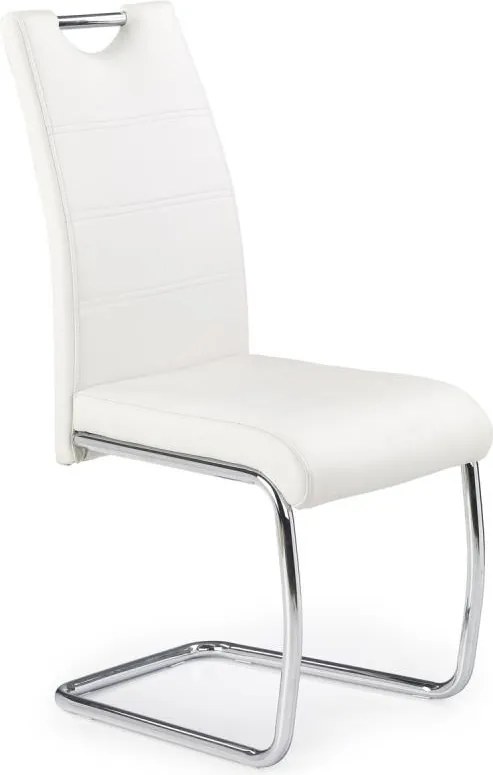 Трапезен стол SAFFON, 1 бр., бял