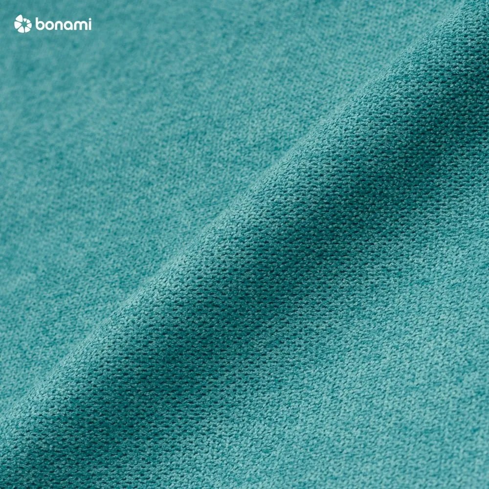 Тюркоазен ъглов разтегателен диван (ляв ъгъл) Leon - Bobochic Paris