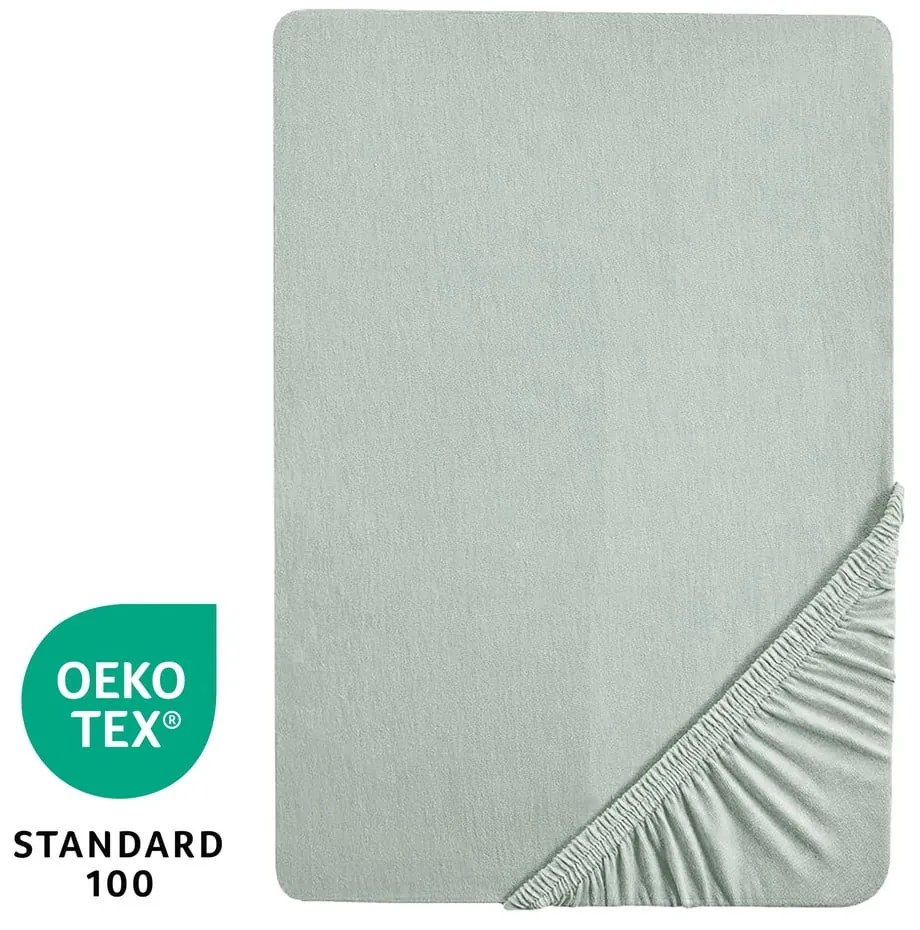 Разтегателен чаршаф от органичен памук за детско легло 140x70 cm Lil Planet - Roba