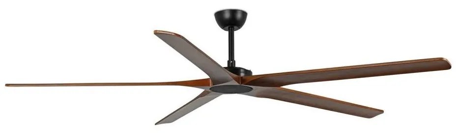 FARO 34190WT - таванен вентилатор BIGWOOD XL борова/черен пр. 200 см WT + DO