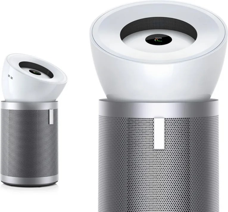 Пречиствател за въздух Dyson Purifier Big+Quiet Formaldehyde BP02 304511-01, 50W, 100 м2, 90 l/s, 10 скорости, 2 въздушни потока, LCD дисплей, Тиха работа, Бял/сребрист