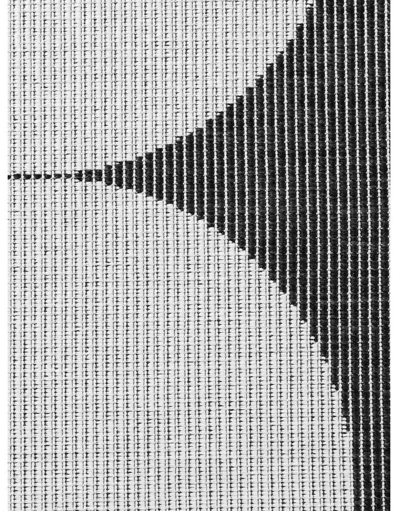 Черно-бялa пътека за открито и закрито 80x250 cm Duet Bowen – NORTHRUGS