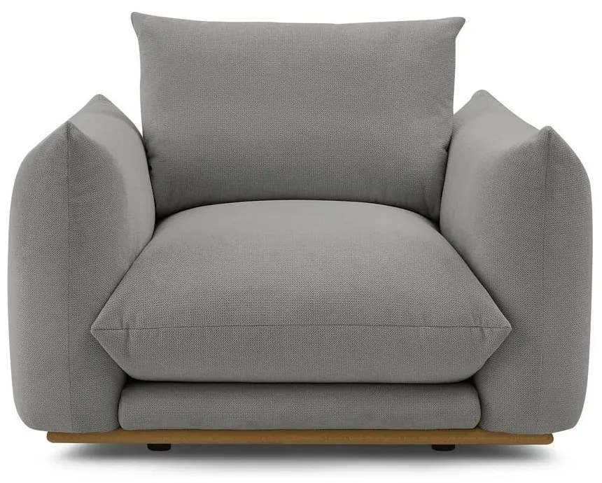 Сиво кресло Ernest – Bobochic Paris