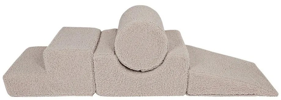 Сива текстилна катерушка от пяна 45x170x30 cm Montessori – Meowbaby