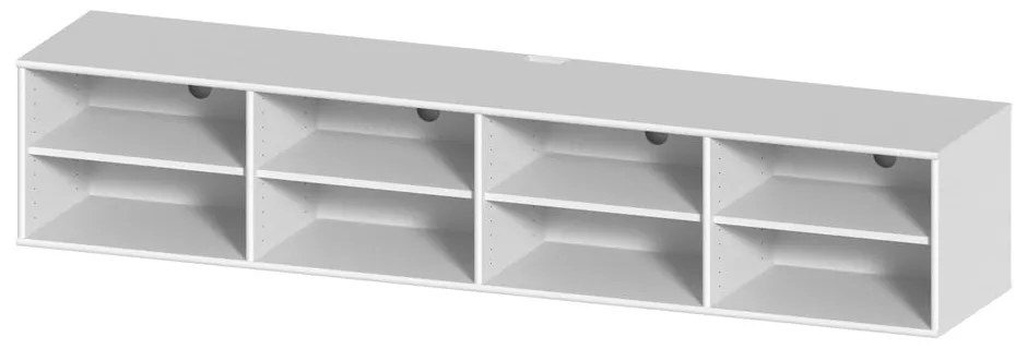 Черен ТВ скрин с метални крака Mistral 233 - Hammel Furniture