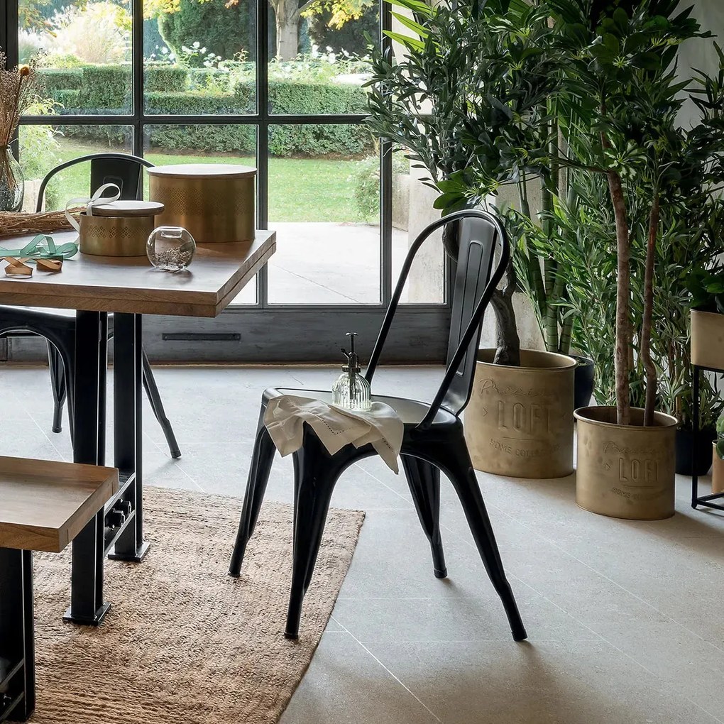 Трапезен стол atmosphera Niko, Метал - Оранжев