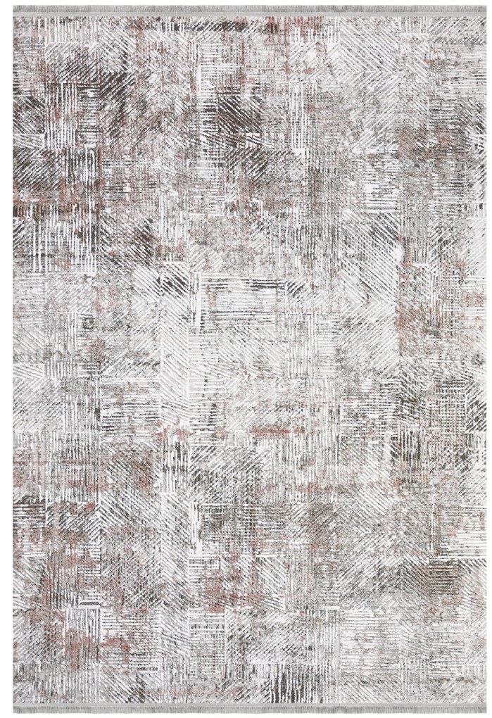Килим (160 x 230) 45688A - Пудра Прах