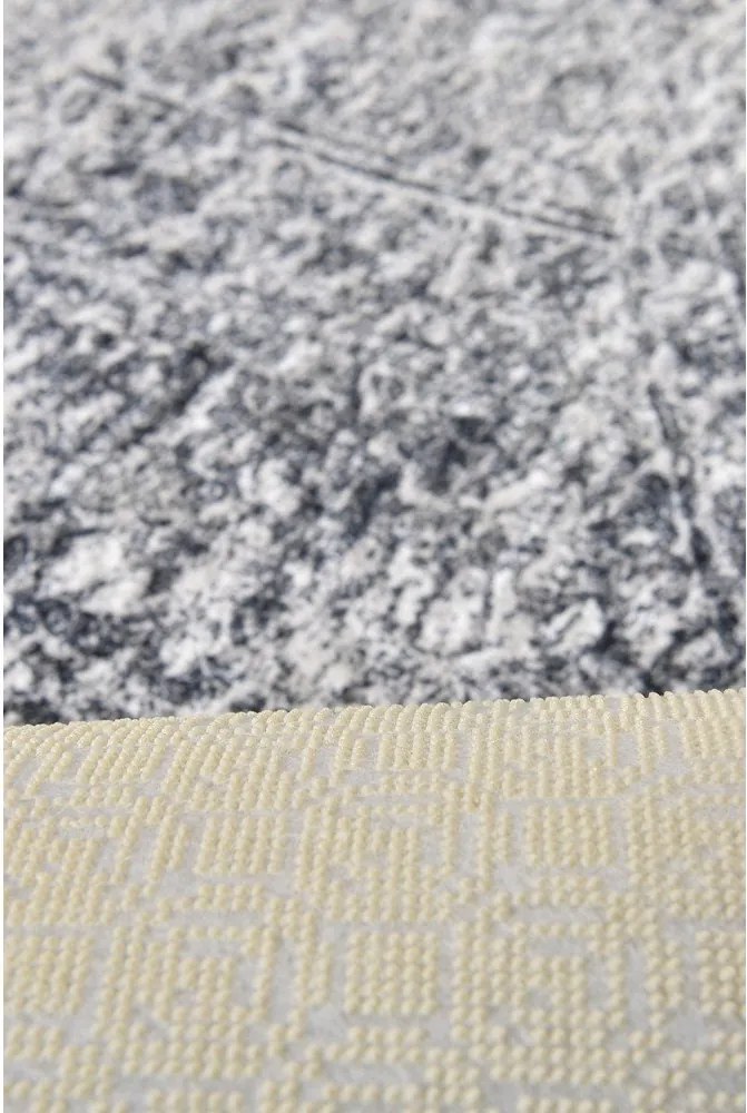 Сив килим за баня ø 100 cm Evidence – Foutastic