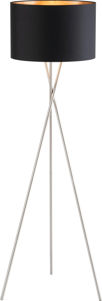 Подова лампа F&amp;H Wotan-Черен Злато