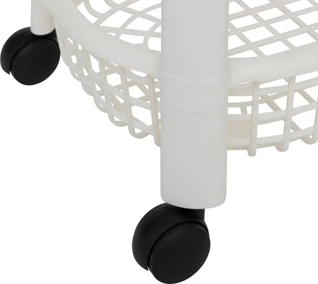 Кухненска количка 5five, 4 нива - Черен