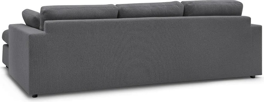 Тъмносив ъглов диван Belair – Bobochic Paris