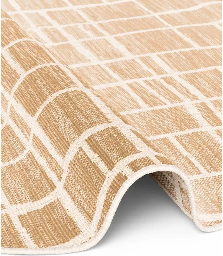 Кремав/в естествен цвят кръгъл килим за открито и закрито ø 200 cm Haringey Crouch – Ted Baker