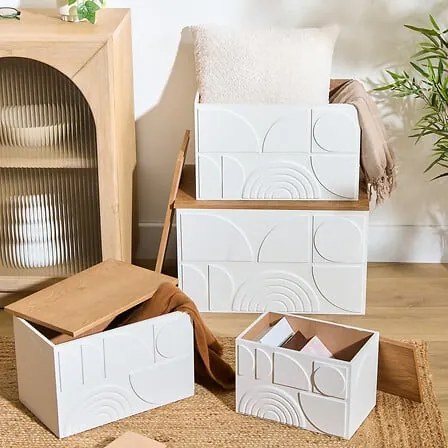 Сет кутии за съхранение atmosphera Catalina, MDF