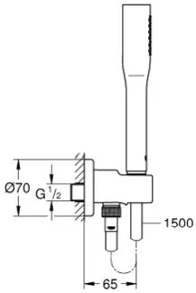 Душ комплект Grohe Euphoria