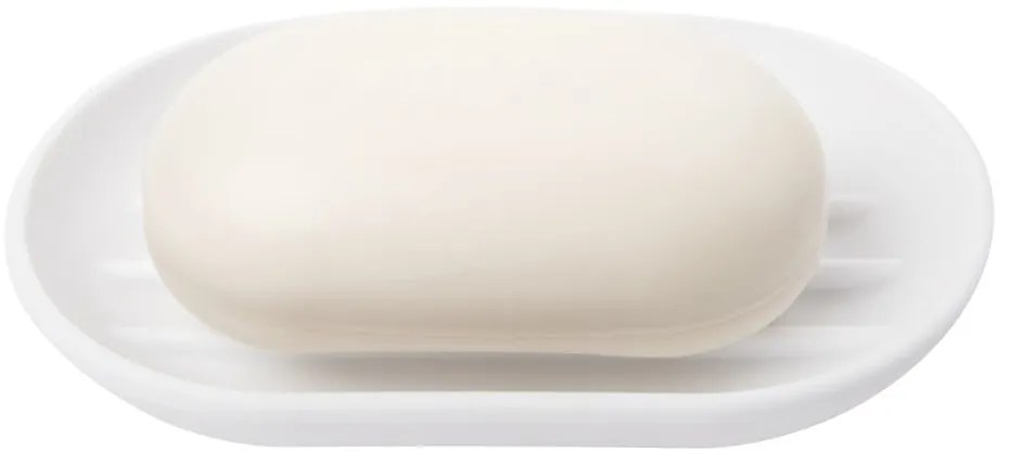 Бял пластмасов диспенсер за сапун Touch - Umbra