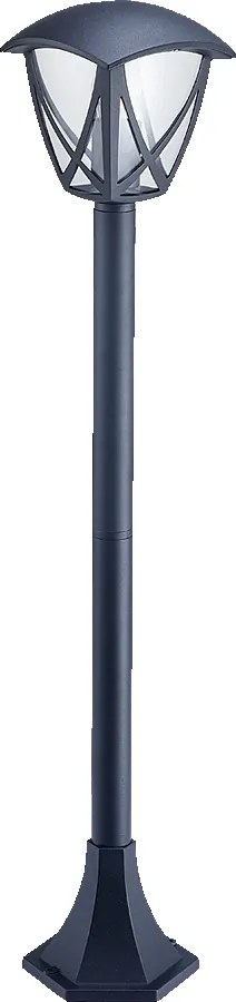 Градински фенер SPLIT, черен, 1xE27