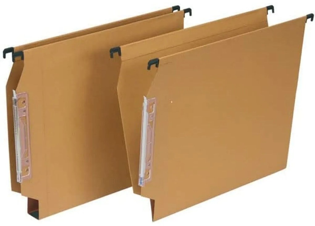 Hanging folder Grafoplas Визьор Прозрачен Кафяв A4 Карти (50 броя)