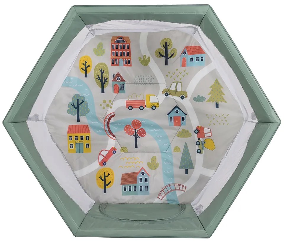 CANGAROO Кошара за игра PLAYBOX ЗЕЛЕНА
