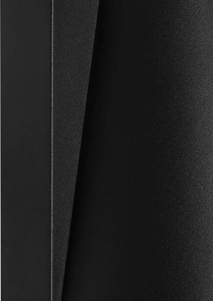 Смарт външна стенна лампа черна IP44 с WiFi GU10 - Femke