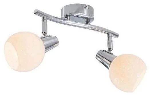 LED Спот DOXY 2xE14/4W/230V лъскав хром