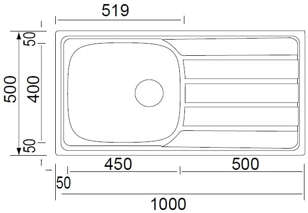 мивка Apell Area 8215