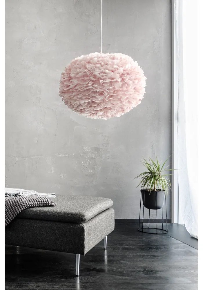 Светлорозов абажур ø 60 cm Eos Large – UMAGE