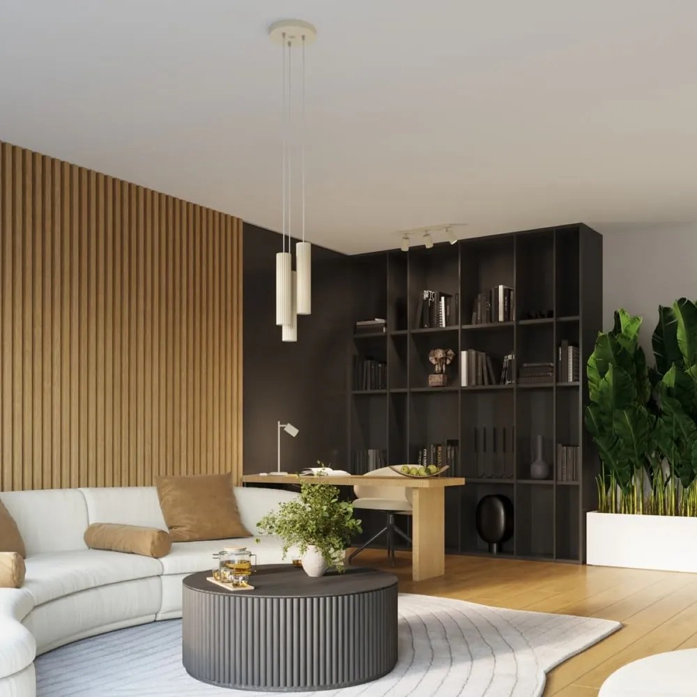 Кремав прожектор 6,5x45 cm Gleam – Sollux