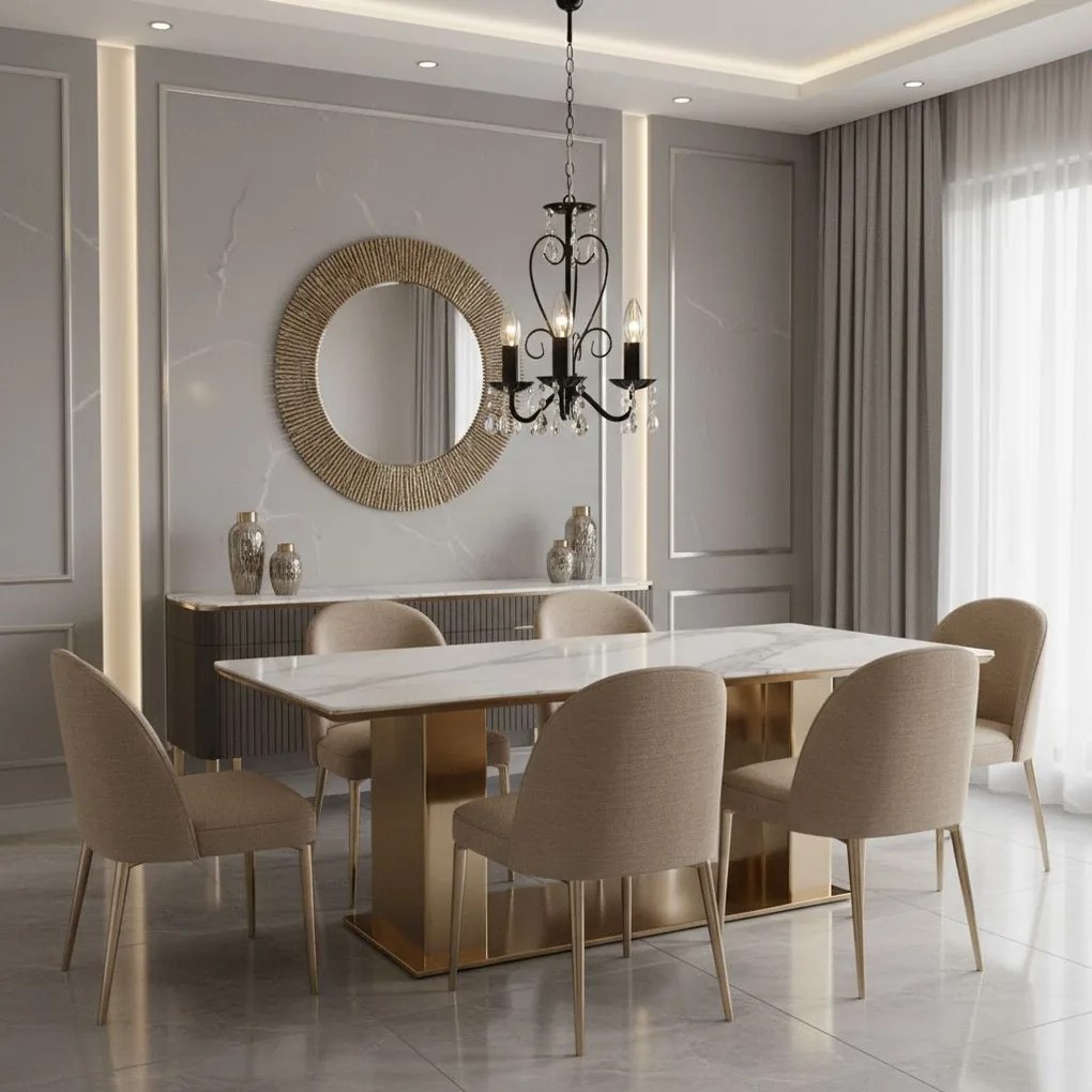 ЛАМПА EBT013-3CP BLACK