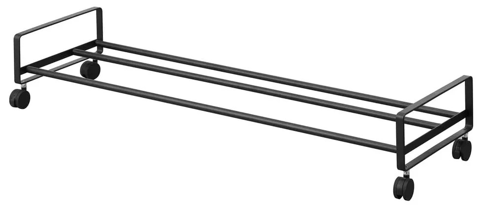 Черен метален стелаж за обувки 83,5x14,5x27,5 cm Tower – YAMAZAKI