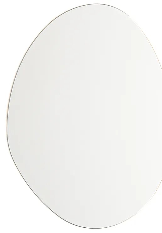 Дизайнерско огледало за баня 40 см с LED IP44 - Biba