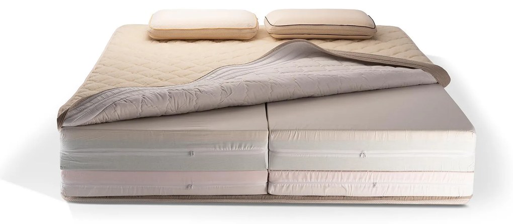 Двулицев матрак с лен и вълна 28 см, Medico Linen Wool Delux Edition