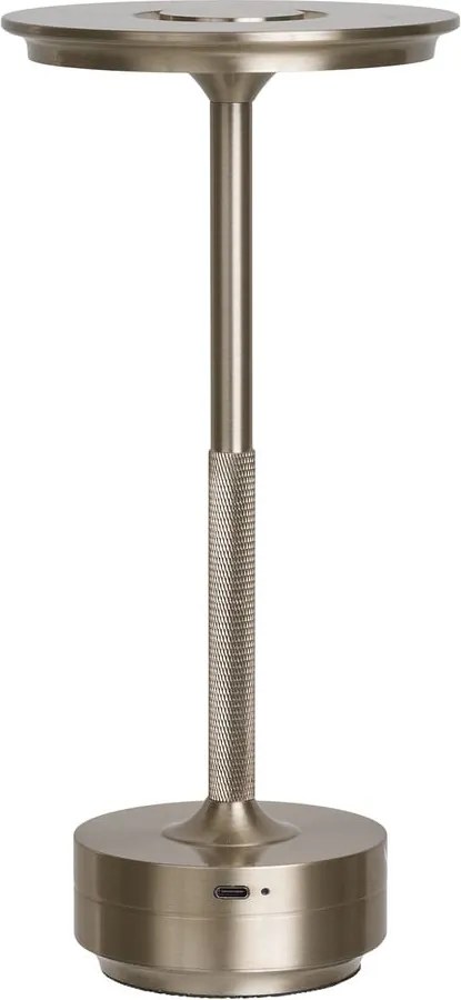 LED настолна лампа в сребрист цвят (височина 28,5 cm) Lyneham – House Nordic