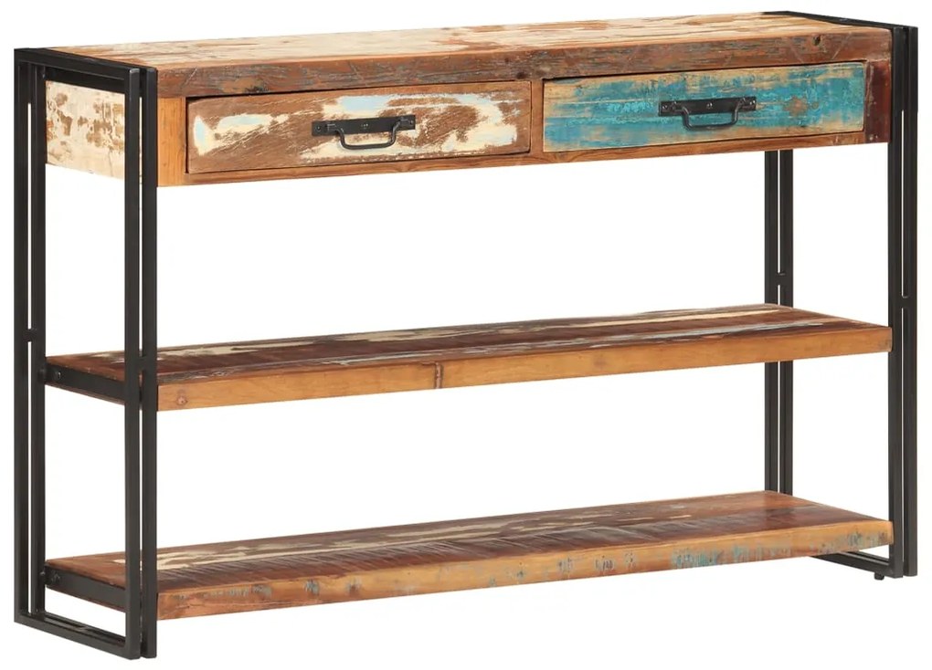 321804 vidaXL Бюфет, 120x30x75 см, регенерирано дърво масив