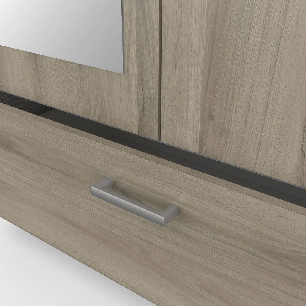 Гардероб Coben Двукрилен-дъб