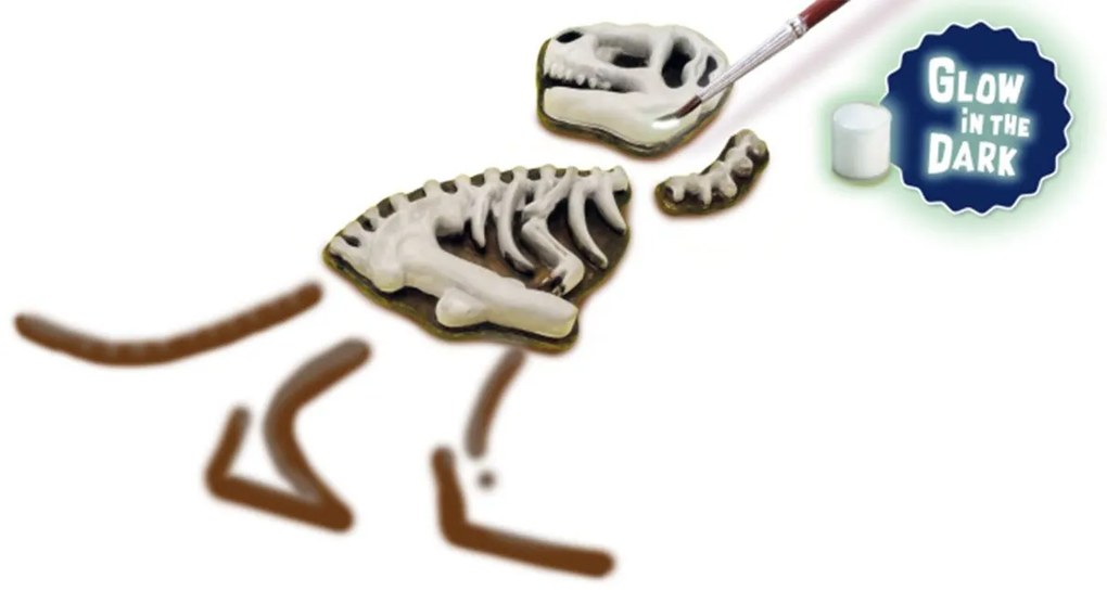 SES - Скелет на Т-Рекс за отливане и рисуване