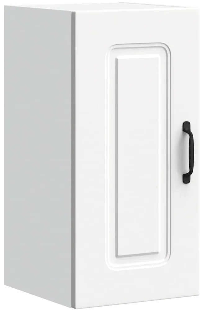 853537 vidaXL Кухненски стенен шкаф, Kalmar, бял, инженерно дърво